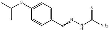 p-Isopropoxybenzaldehyde thiosemicarbazone Struktur