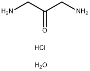 1,3-二氨基丙酮二盐酸盐一水 结构式