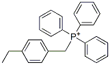 (4-ETHYLBENZYL)TRIPHENYLPHOSPHONIUM Structure