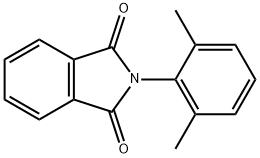 N-(2,6-二甲基苯基)邻苯二甲酰亚胺 结构式