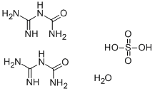 N-脒基脲 硫酸盐 水合物, 207300-86-5, 结构式