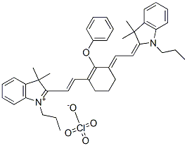 IR-768 高氯酸盐, 207399-06-2, 结构式
