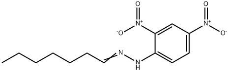 ヘプタナール2,4-ジニトロフェニルヒドラゾン 化学構造式