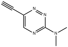 1,2,4-Triazin-3-amine, 6-ethynyl-N,N-dimethyl- (9CI) 结构式
