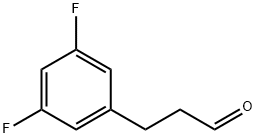 3-(3,5-二氟苯基)丙醛 结构式
