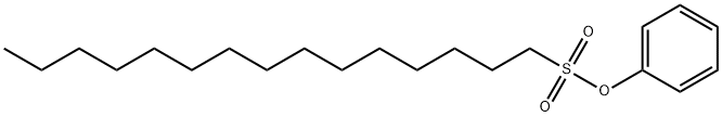 1-Pentadecanesulfonic acid phenyl ester|