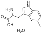 5-甲基-DL-色氨酸水合物, 207556-14-7, 结构式