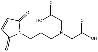 N-(carboxymethyl)-N-[3-(2,5-dihydro-2,5-dioxo-1H-pyrrol-1-yl) 结构式