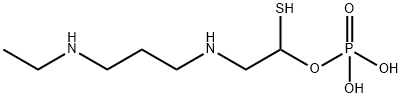 Phosphorothioic acid S-[2-[[3-(ethylamino)propyl]amino]ethyl] ester,20766-78-3,结构式
