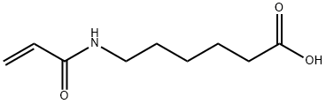 6-アクリルアミドヘキサン酸 化学構造式