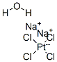 四氯铂酸钠水合物,207683-21-4,结构式