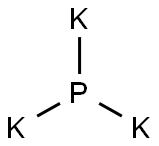 磷化钾 结构式