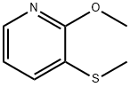 Pyridine, 2-methoxy-3-(methylthio)- (9CI) Structure