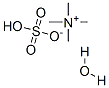 四甲基氢硫酸水合物, 207738-07-6, 结构式