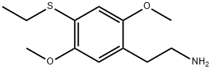 2-(4-エチルスルファニル-2,5-ジメトキシフェニル)エタンアミン 化学構造式