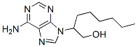 9-(1-hydroxy-2-octyl)adenine Structure