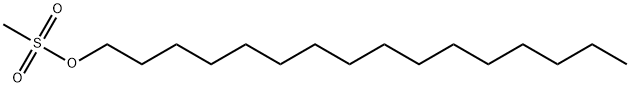 甲磺酸十六酯,20779-14-0,结构式