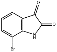7-бром-2,3-диоксоиндолин структура