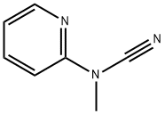 Cyanamide, methyl-2-pyridinyl- (9CI) Structure