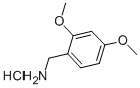 2,4-Dimethoxybenzylamine hydrochloride Struktur