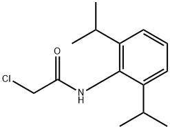 N-[2,6-双(丙-2-基)苯基]-2-氯乙酰胺, 20781-86-6, 结构式