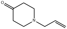 1-烯丙基四氢-4(1H)-吡啶酮 结构式