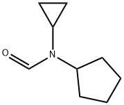 Formamide, N-cyclopentyl-N-cyclopropyl- (9CI) Struktur