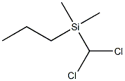 (DICHLOROMETHYL)DIMETHYL-N-PROPYLSILANE 结构式