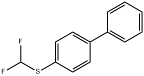 4-(Difluoromethylthio)biphenyl 结构式