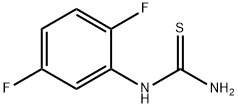 2,5-二氟苯基硫脲,207981-44-0,结构式