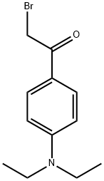 ALPHA-BROMO-4-(DIETHYLAMINO)ACETOPHENONE Struktur