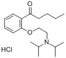 2-발레릴-베타-(N,N-디이소프로필)페녹시에틸아민,염산염