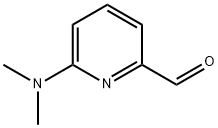 2-Pyridinecarboxaldehyde, 6-(dimethylamino)- (9CI) 化学構造式