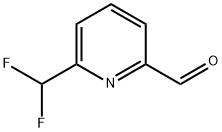 2-Pyridinecarboxaldehyde, 6-(difluoromethyl)- (9CI) Structure