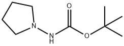 Carbamic acid, 1-pyrrolidinyl-, 1,1-dimethylethyl ester (9CI) Structure