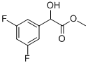 2-(3,5-二氟苯基)-2-羟基乙酸甲酯, 208259-37-4, 结构式