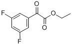 3,5-二氟苯甲酰甲酸酯 结构式