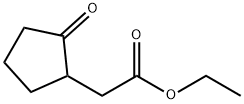 2-氧代环戊基乙酸乙酯,20826-94-2,结构式