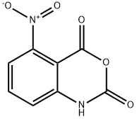 5-ニトロ-2H-3,1-ベンゾオキサジン-2,4(1H)-ジオン 化学構造式