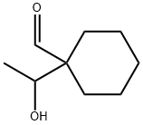 Cyclohexanecarboxaldehyde, 1-(1-hydroxyethyl)- (9CI) 结构式