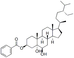 5 alpha-stigmastane-3 beta,5,6 beta-triol 3-monobenzoate|豆甾-3Β,5Α,6Β-三醇