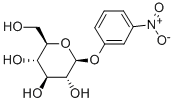 3-NITROPHENYL-BETA-D-GLUCOPYRANOSIDE Structure