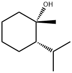 Cyclohexanol,1-methyl-2-(1-methylethyl)-,(1S,2S)-(9CI) 结构式