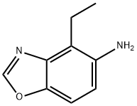 5-Benzoxazolamine,  4-ethyl- Structure