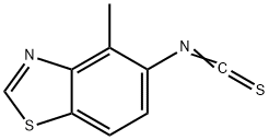 Benzothiazole, 5-isothiocyanato-4-methyl- (9CI) 结构式