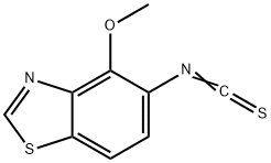 Benzothiazole, 5-isothiocyanato-4-methoxy- (9CI) 结构式