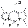 氟硼荧8-一氯甲烷 结构式