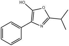 5-Oxazolol,  2-(1-methylethyl)-4-phenyl- Struktur