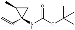 Carbamic acid, [(1S,2S)-1-ethenyl-2-methylcyclopropyl]-, 1,1-dimethylethyl,208516-75-0,结构式