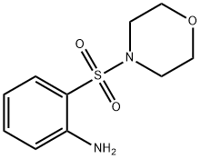 2-(モルホリノスルホニル)アニリン 化学構造式
